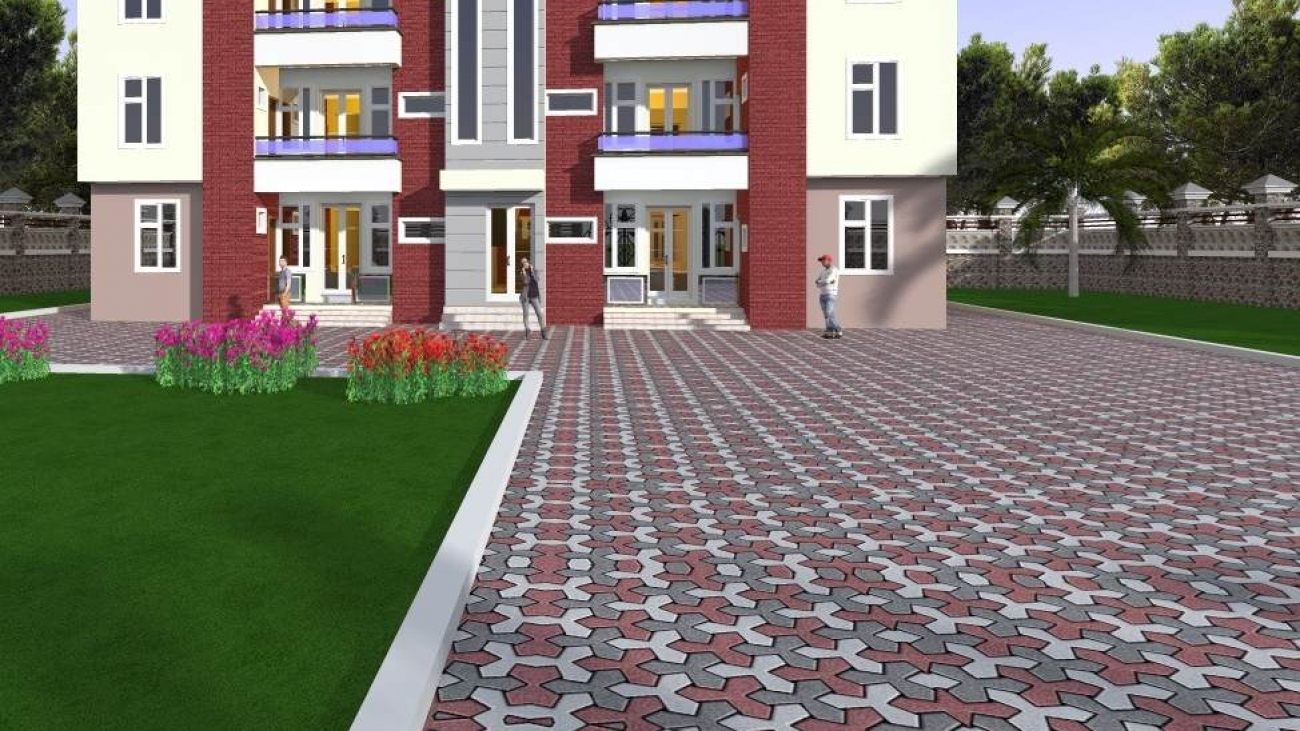 6 units of 3 bedrooms block of flat-sample