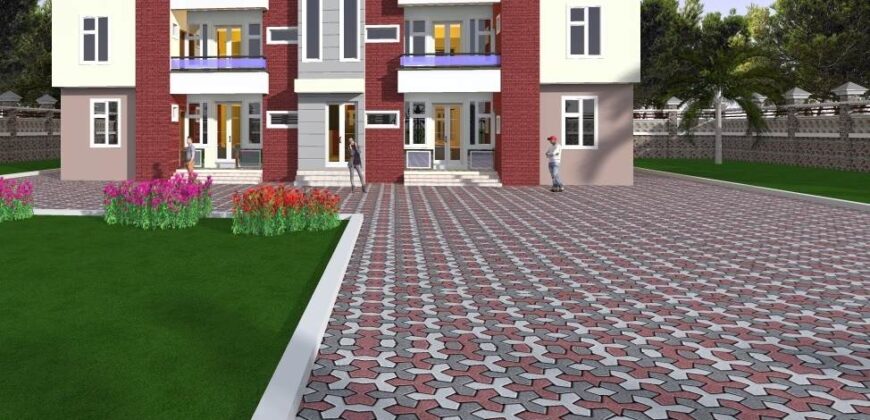 6 units of 3 bedrooms block of flat