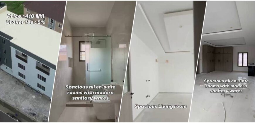 4 Bedrooms with a BQ, at Jahi, Abuja